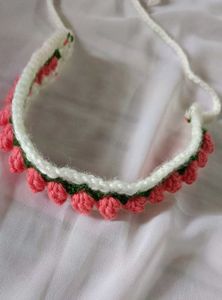 Crochet Tulip Headband