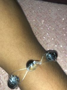 Beaded Stretch Choker Bracelet