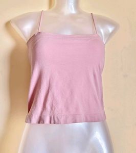 🎁Buy 2 Get 1 Free🎁Pink Spaghetti Papped Top