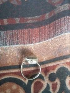 Yemani Aqeeq Orignal Stone Men&#39;s Silver Ring