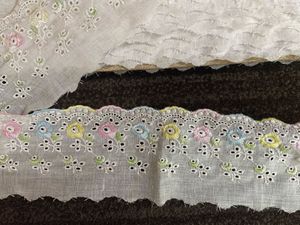 Floral Embroidered Lace Trim