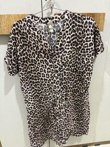 Leopard Print Top