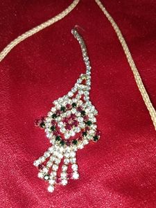 Necklace With Earing And Teeka