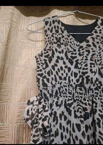 Leopard Print Maxi Dress