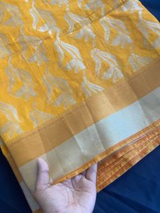 Elegant Yellow Saree