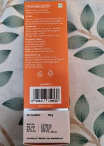 The Derma Co 1% Hyaluronic Sunscreen Oil-Free Gel