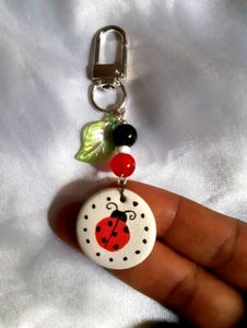 Ladybug Keychain or bag charm