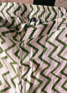 Floral Print Kurta and trouser nice look some time