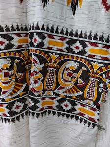 White Cotton Kurti Never Worn