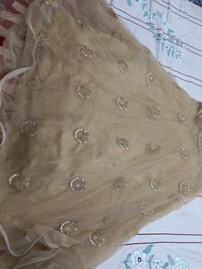 Golden Lehnga