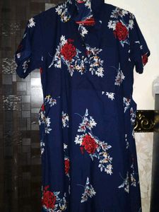 Floral Print Midi Dress