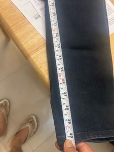 Gray Wash Denim Jeans