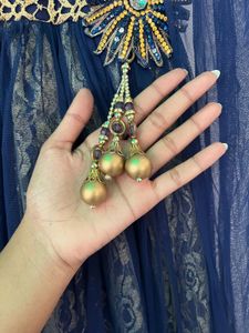 Blue Sleeveless Gown
