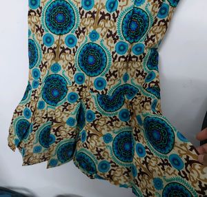 Sleeveless Tailor Stiched Kurta For Daily Wear