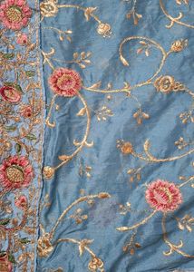 full side border dupatta
