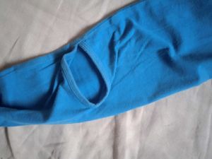 Blue Full Sleeves Top