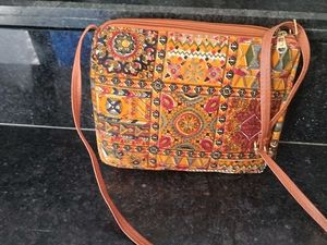 Patterned Crossbody Bag