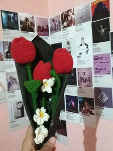 Crochet Flower Bouquet