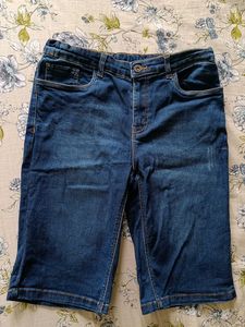 Dark Wash Denim Shorts
