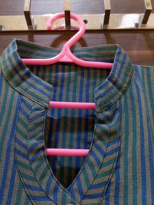 Straight Fit Khadi Kurta For Female