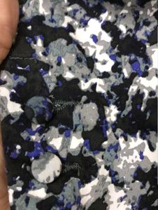 Blue and black hues blazer