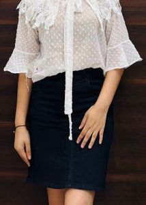 White Top With Lace