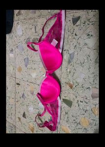 Pink Colour Bra