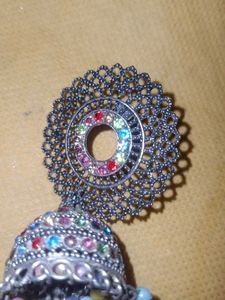 Colorful Jhumka Earrings