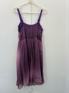 Y2K Purple Ombre Dress