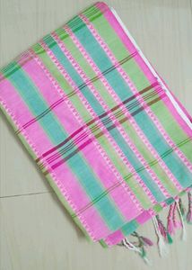 33)Begumpuri Saree (White 🤍 Multicolour)