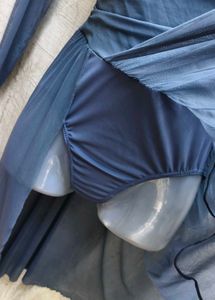 Asymmetrical Mini bodysuit