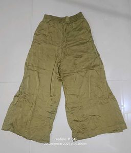 Olive Green Palazzo Pants