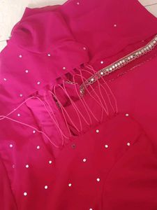 Pink Dress Material
