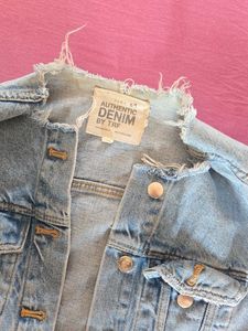 Distressed Denim Jacket