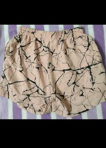 Abstract Print Shorts