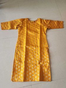 Elegant Yellow Kurta