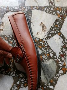 Brown Leather Loafers