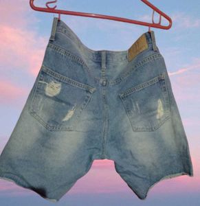 Summer Torn  Jeans Shorts