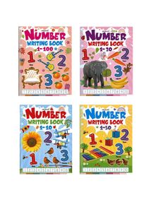 Number Writing Books Pack