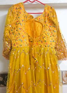 Haldi Frock Stitched