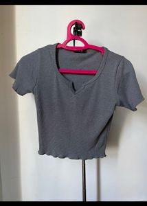 Ribbed Crop Top