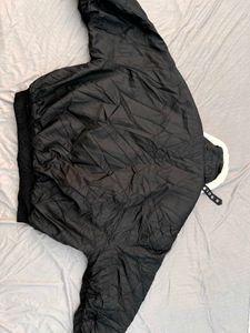 Black Jacket with Fur Collar