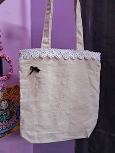 Goth Theme Coquette Tote Bag