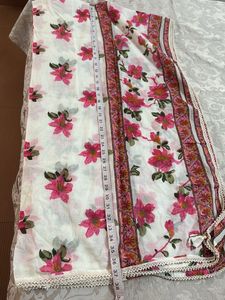 Floral Print Pant Kameez Suit