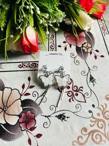 Elegant Butterfly Dangle Earrings