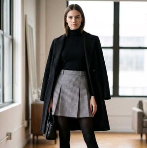 Uniqlo Houndstooth Skorts ! Good as new with tag!