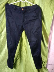 Black Button-Down Shirt And Jeans Combo