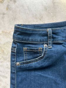 H&amp;M Dark Blue Skinny Curvy Jeggings