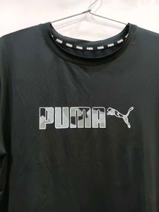 Puma Black T-Shirt Dry Fit