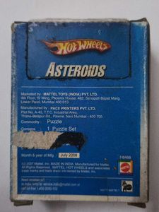 Hotwheels Puzzle Set Rare (Mattel)
